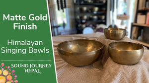 Traditional Himalayan Singing Bowls