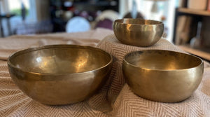 Traditional Himalayan Singing Bowls